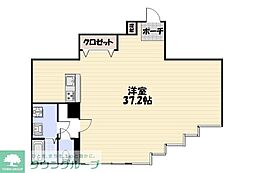 京成本線 実籾駅 徒歩23分の賃貸マンション 1階ワンルームの間取り