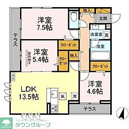 間取図画像 3LDK