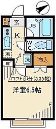 フロムファースト 1Kの間取図画像