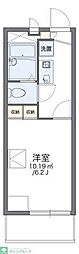 レオパレスエクセル道場北 1Kの間取図画像
