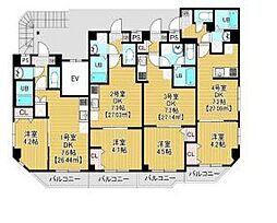 カイテキースV 1DKの間取図画像