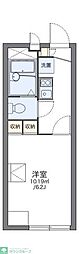 レオパレスがじゅまる 1Kの間取図画像