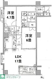 ノーブルシティ押上 3LDKの間取図画像