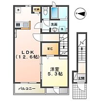 仮）シーズンテラス太子  ｜ 兵庫県揖保郡太子町東南（賃貸アパート1LDK・2階・46.54㎡） その2