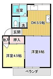 コーポ騎西I 2階