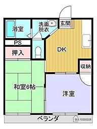 フローラルハイツ A 1階/102