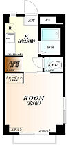 埼玉県熊谷市桜町１丁目4-7（賃貸マンション1K・1階・25.20㎡） その2