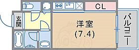 アーバングリーン神戸元町(アーデンタワー神戸元町) 607 ｜ 兵庫県神戸市中央区元町通６丁目1番9号（賃貸マンション1R・6階・25.20㎡） その2