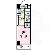 クロシェット1  ｜ 兵庫県神戸市中央区加納町２丁目3番4号（賃貸マンション1K・6階・28.07㎡） その2