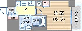 エステムプラザ神戸三宮ルクシア  ｜ 兵庫県神戸市中央区御幸通３丁目2番25号（賃貸マンション1K・15階・21.18㎡） その2