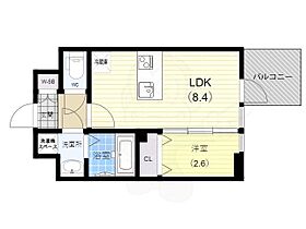 エスリード神戸三宮ヒルズ  ｜ 兵庫県神戸市中央区中山手通２丁目（賃貸マンション1LDK・13階・29.58㎡） その2