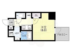 エスリード神戸三宮ヒルズ  ｜ 兵庫県神戸市中央区中山手通２丁目（賃貸マンション1K・2階・21.34㎡） その2