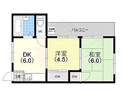 赤木ハイツ 2階