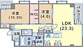 メゾンクレール諏訪山2階18.0万円