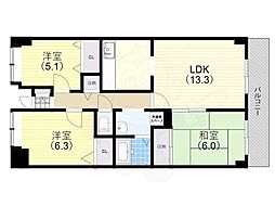 シティ南落合 7階