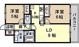 アーバネックス元町通 1SLDKの間取図画像
