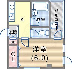 あけぼのコート 4階/-