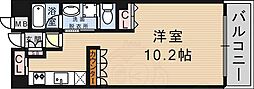 アーバネックス神戸駅前 ワンルームの間取図画像