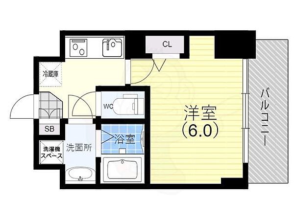 神戸国香通Futur 310｜兵庫県神戸市中央区国香通４丁目(賃貸マンション1K・3階・20.99㎡)の写真 その2