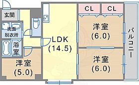 リッチウォーク大倉山  ｜ 兵庫県神戸市中央区楠町６丁目2番15号（賃貸マンション3LDK・3階・72.00㎡） その2