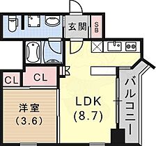 エル・トスト神戸 402 ｜ 兵庫県神戸市中央区御幸通３丁目1番24号（賃貸マンション1LDK・4階・31.65㎡） その2