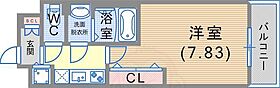 Luxe東灘  ｜ 兵庫県神戸市東灘区青木６丁目（賃貸マンション1K・4階・25.05㎡） その2