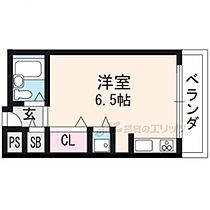 京都府京都市北区衣笠北高橋町（賃貸マンション1R・2階・17.88㎡） その2