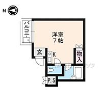 京都府京都市左京区岡崎西福ノ川町（賃貸マンション1R・3階・18.00㎡） その2