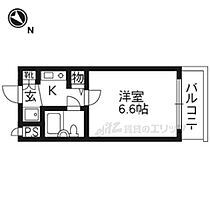 ＤＥＴＯＭ－1京大前II  ｜ 京都府京都市左京区吉田下阿達町（賃貸マンション1K・2階・18.00㎡） その2