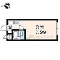 カサ・デ・ソーラ白川 509 ｜ 京都府京都市左京区一乗寺樋ノ口町（賃貸マンション1K・5階・15.00㎡） その2