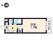 グランソフィア A213 ｜ 京都府京都市北区上賀茂中ノ坂町（賃貸マンション1K・2階・21.00㎡） その2