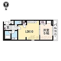 京都府京都市北区小山下総町（賃貸マンション1LDK・3階・37.95㎡） その2