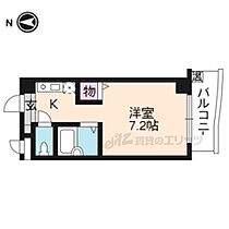 京都府京都市上京区下立売通千本東入田中町（賃貸マンション1K・5階・20.68㎡） その2