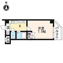 アッツ堀川 605 ｜ 京都府京都市北区紫野宮西町（賃貸マンション1K・5階・21.40㎡） その2