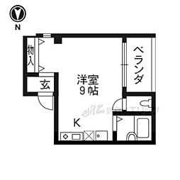 京福電気鉄道北野線 北野白梅町駅 徒歩5分