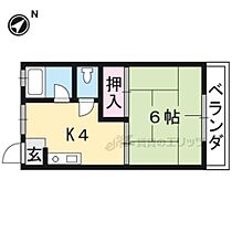 滋賀県草津市平井3丁目（賃貸アパート1DK・2階・20.15㎡） その2