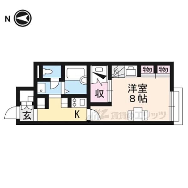 レオパレスワゲンエド 103｜滋賀県蒲生郡日野町松尾3丁目(賃貸アパート1K・1階・23.61㎡)の写真 その2