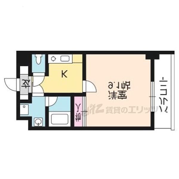 エンゼルプラザ瀬田駅前 604｜滋賀県大津市大萱１丁目(賃貸マンション1K・6階・27.72㎡)の写真 その2