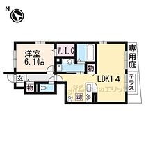 滋賀県大津市園山2丁目（賃貸アパート1LDK・1階・49.86㎡） その2