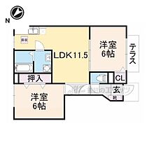 滋賀県彦根市南川瀬町（賃貸アパート2LDK・1階・51.79㎡） その2