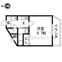 滋賀県野洲市行畑1丁目（賃貸アパート1K・1階・29.50㎡） その2