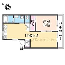 滋賀県湖南市平松北2（賃貸アパート1LDK・2階・42.36㎡） その2