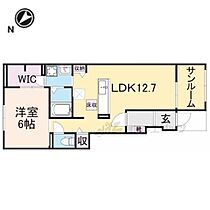 滋賀県彦根市中藪町（賃貸アパート1LDK・1階・50.07㎡） その2