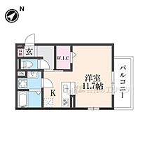 滋賀県草津市西渋川1丁目（賃貸アパート1R・3階・31.44㎡） その1