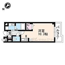 滋賀県草津市野路東4丁目（賃貸マンション1R・2階・27.25㎡） その1