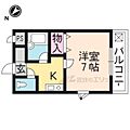クッキィーC棟6階3.8万円