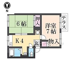 🉐敷金礼金0円！🉐菩提樹ハイツＢ