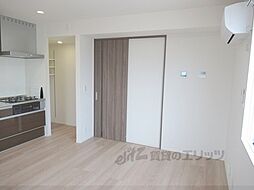 JR湖西線 堅田駅 徒歩7分の賃貸アパート 3階1LDKのリビング/ダイニング