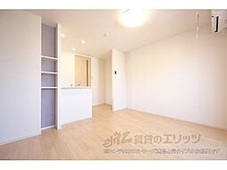 京阪石山坂本線 坂本比叡山口駅 徒歩3分の賃貸アパート 2階1LDKのリビング/ダイニング