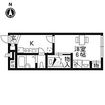 レオパレスアルモニ3番館 102 ｜ 京都府京都市右京区梅津罧原町（賃貸アパート1K・1階・19.87㎡） その2